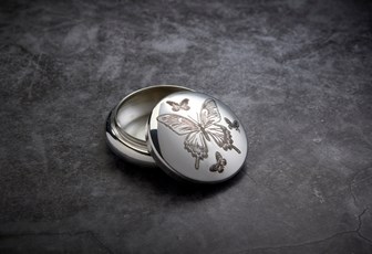 Trinket Box handcrafted in Sheffield Trinket Box handcrafted in Sheffield