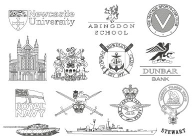 Wentworth Pewter Crest Engravings