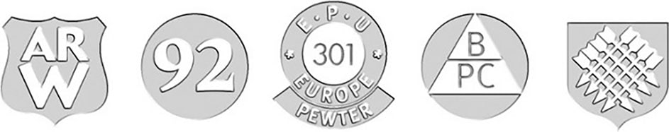 Wentworth Pewter Touchmark Wentworth Pewter Touchmark