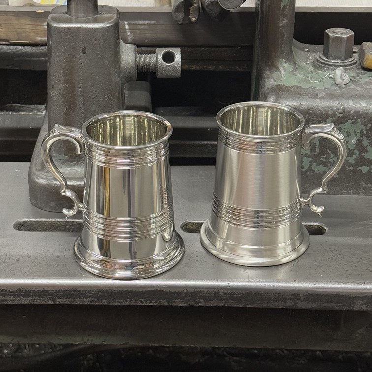 Worcester X Range One Pint Pewter Tankard