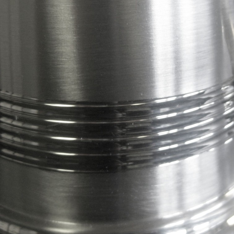 Line Detail on  X range Worcester Part Satin Pewter Tankard