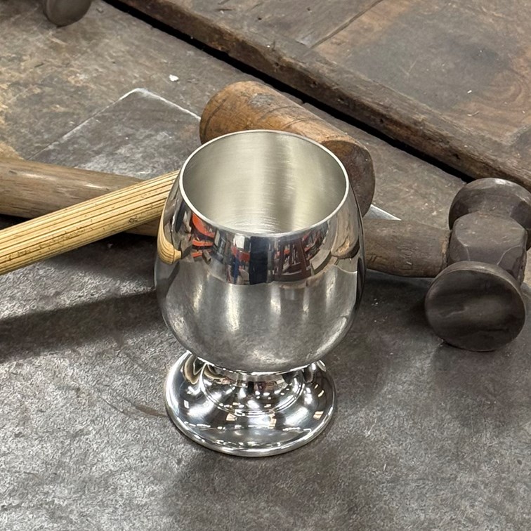 Pewter Brandy Goblet Pewter Brandy Goblet
