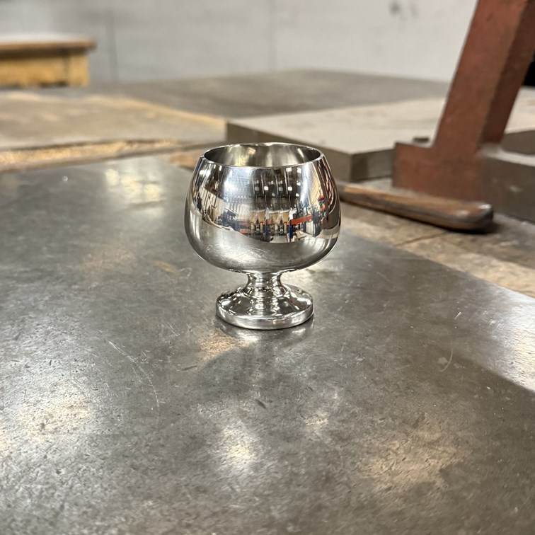 Small Brandy Pewter Goblet Small Brandy Pewter Goblet