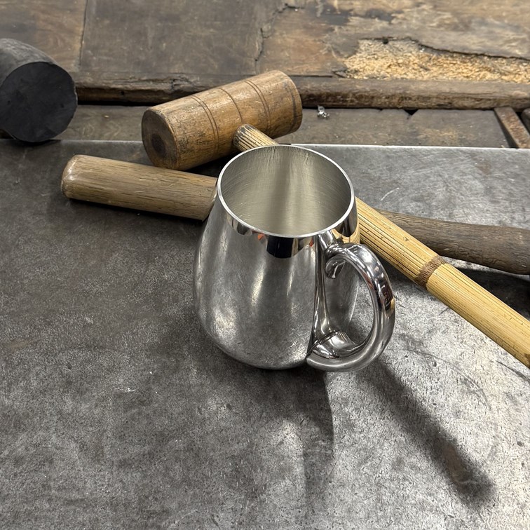 Stout One Pint Pewter Tankard