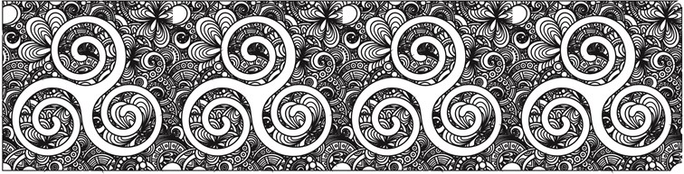 Norse Mussels Design Pewter Beaker | Norse Mussels Pewter Beeaker