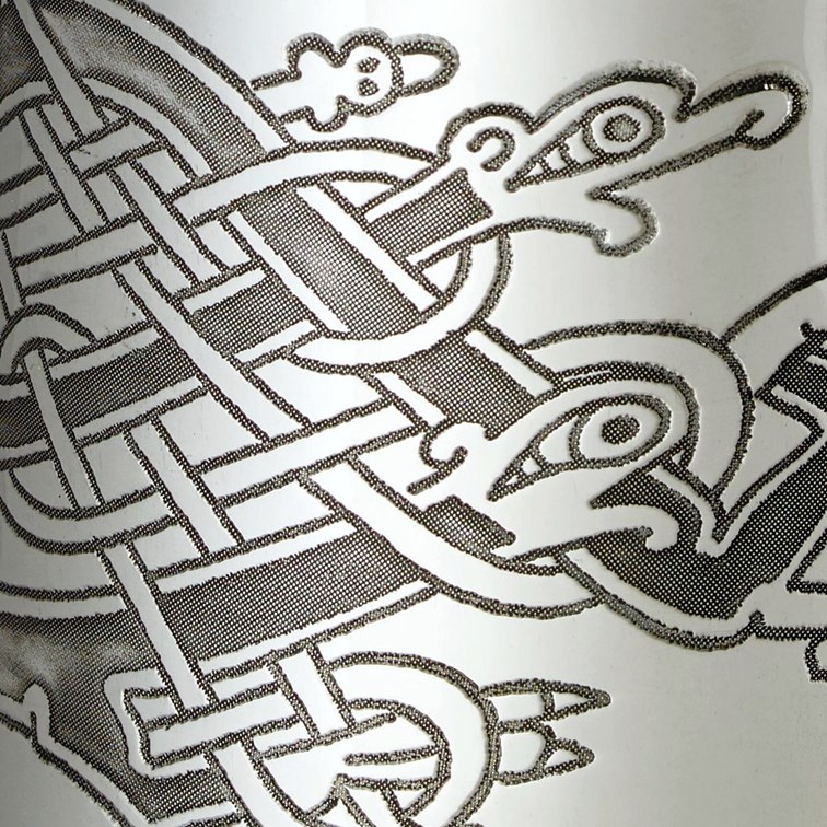 Celtic Birds One Pint Pewter Tankard