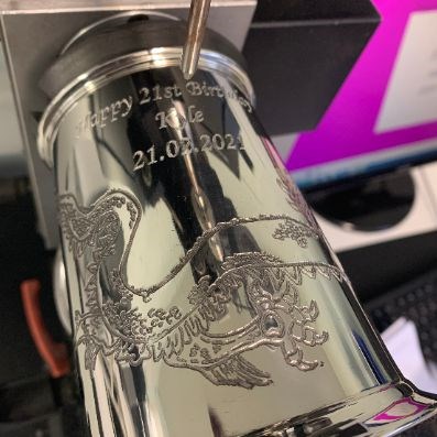 Chinese Dragon One Pint Pewter Tankard Chinese Dragon One Pint Pewter Tankard