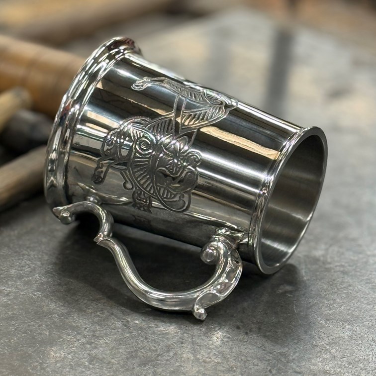 Celtic Lion One Pint Pewter Tankard