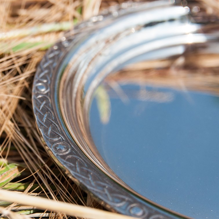 Small Celtic Rim Pewter Tray Small Celtic Rim Pewter Tray