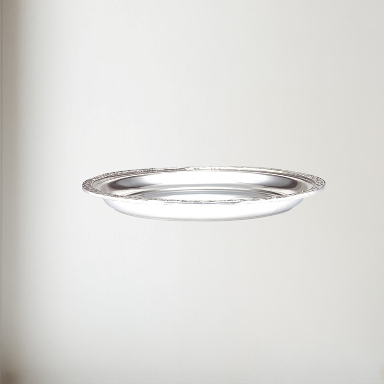 Small Celtic Rim Pewter Tray