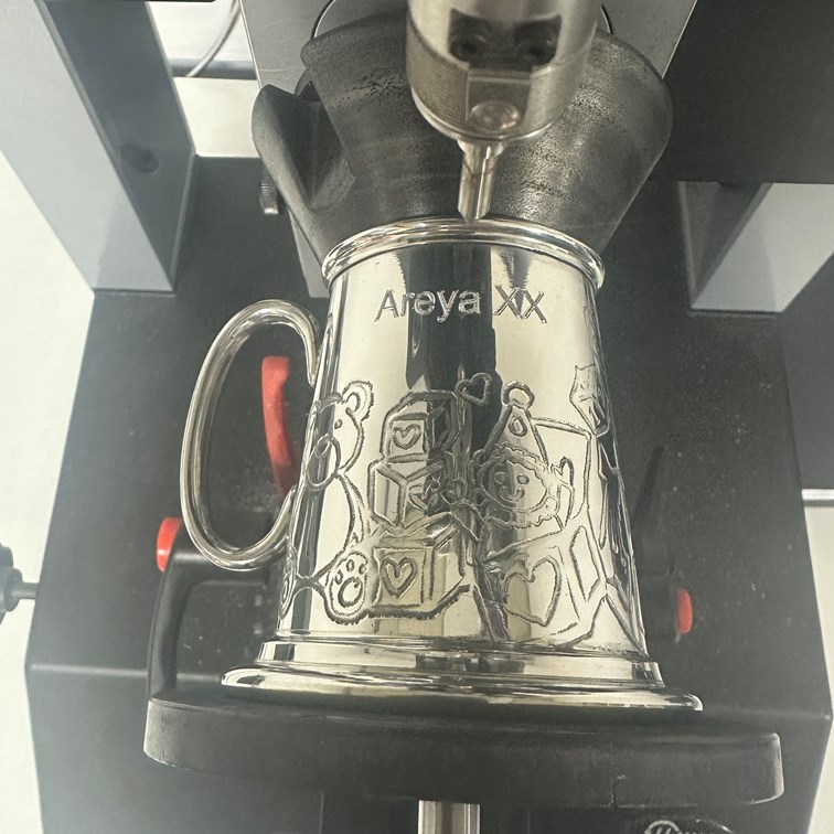 Grand Daughter Pewter Quarter Pint Baby Mug