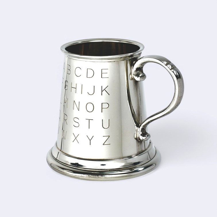 Pewter Tutor Quarter Pint Baby Mug