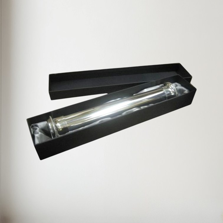 Aluminium And Pewter Certificate Tube Holder