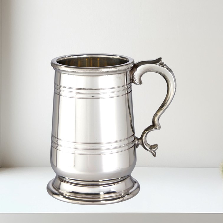 X Range Heavy Howard One Pint Pewter Tankard X Range Heavy Howard One Pint Pewter Tankard