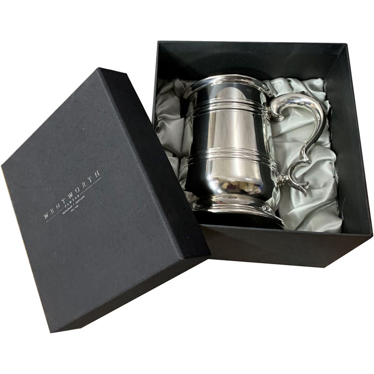 X Range Heavy Howard One Pint Pewter Tankard