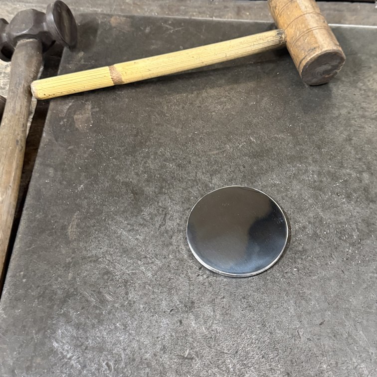 Plain Pewter Coaster