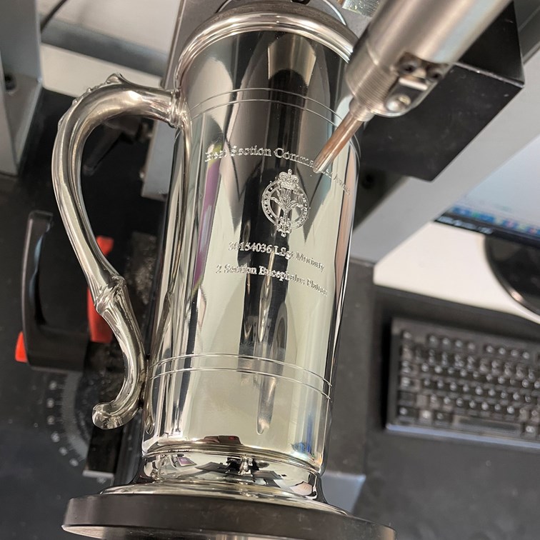 Lager One Pint Pewter Tankard