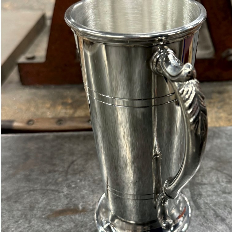 Lager One Pint Pewter Tankard