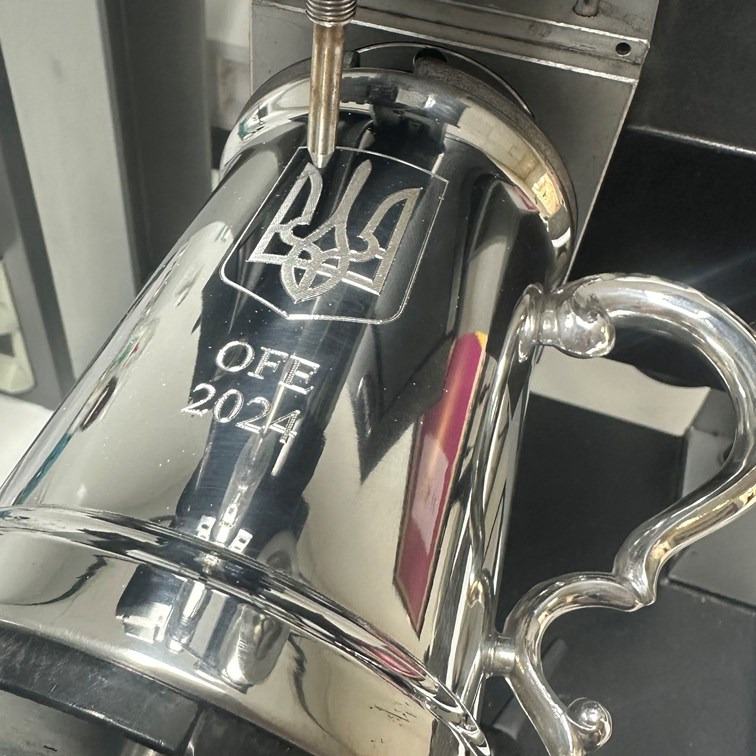 Gloucester One Pint Pewter Tankard