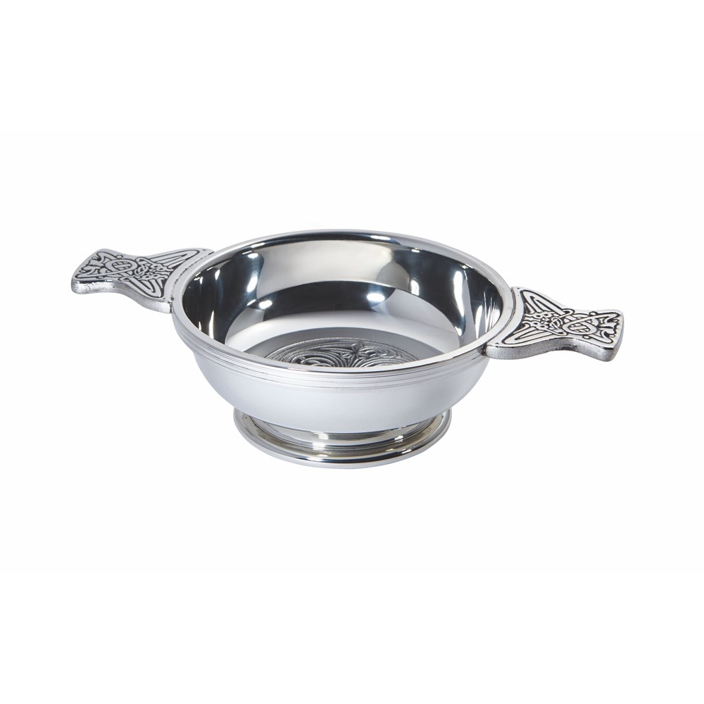 Large Kells Pewter Quaich