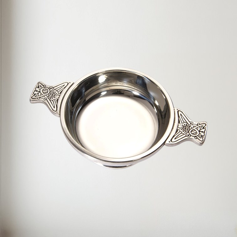 Medium Pewter Quaich
