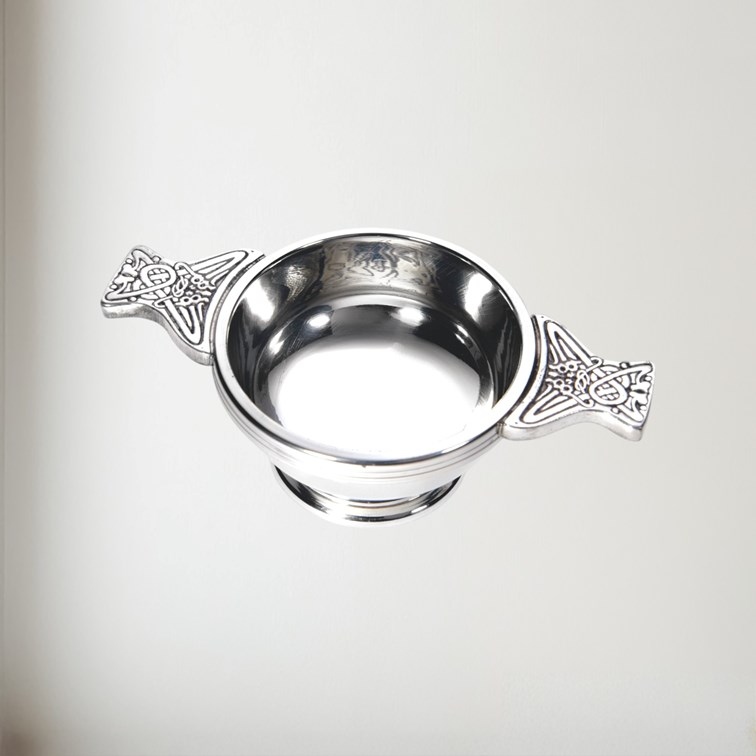 Small Pewter Quaich
