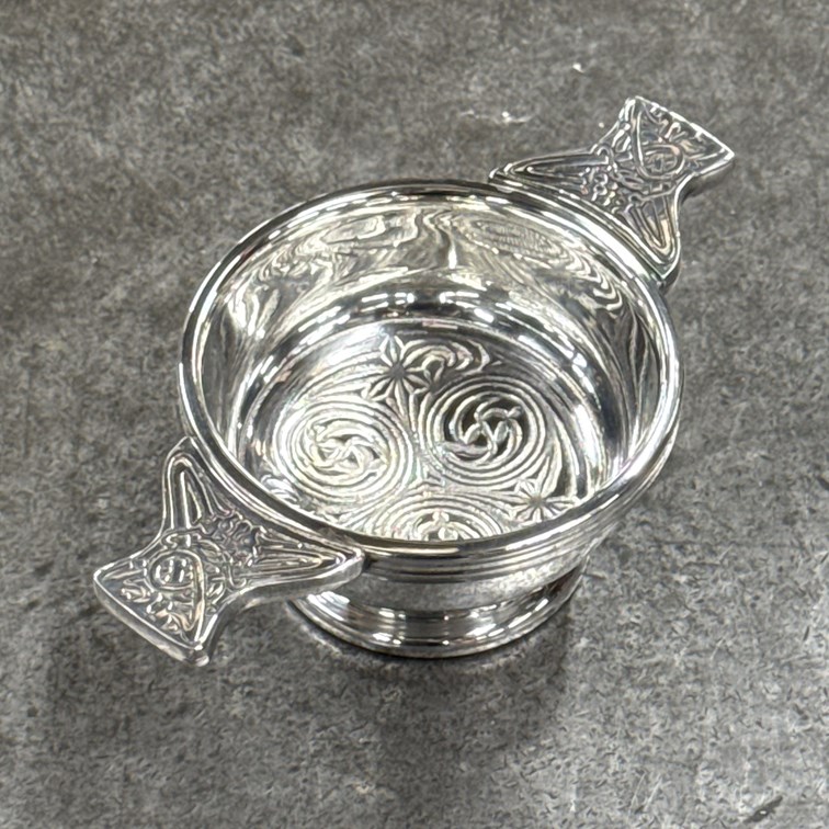 Small Kells Pewter Quaich