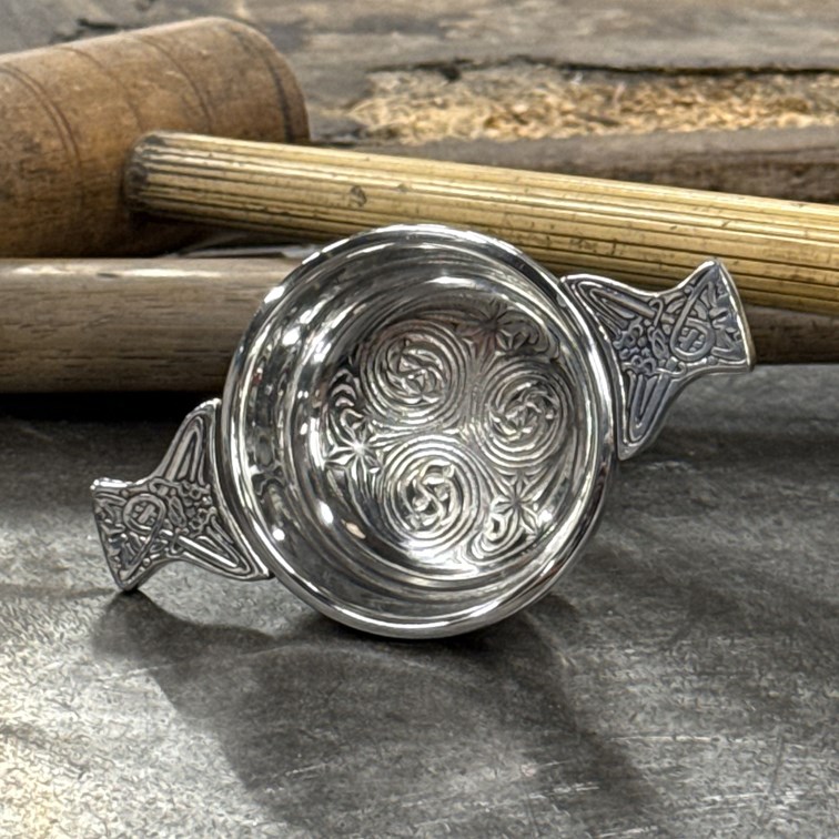 Small Kells Pewter Quaich Small Kells Pewter Quaich