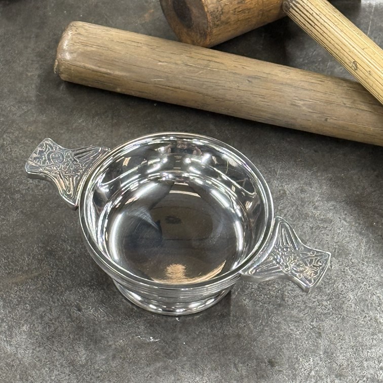 Standard Pewter Quaich
