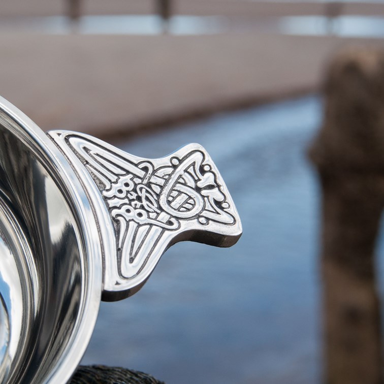 Standard Pewter Quaich