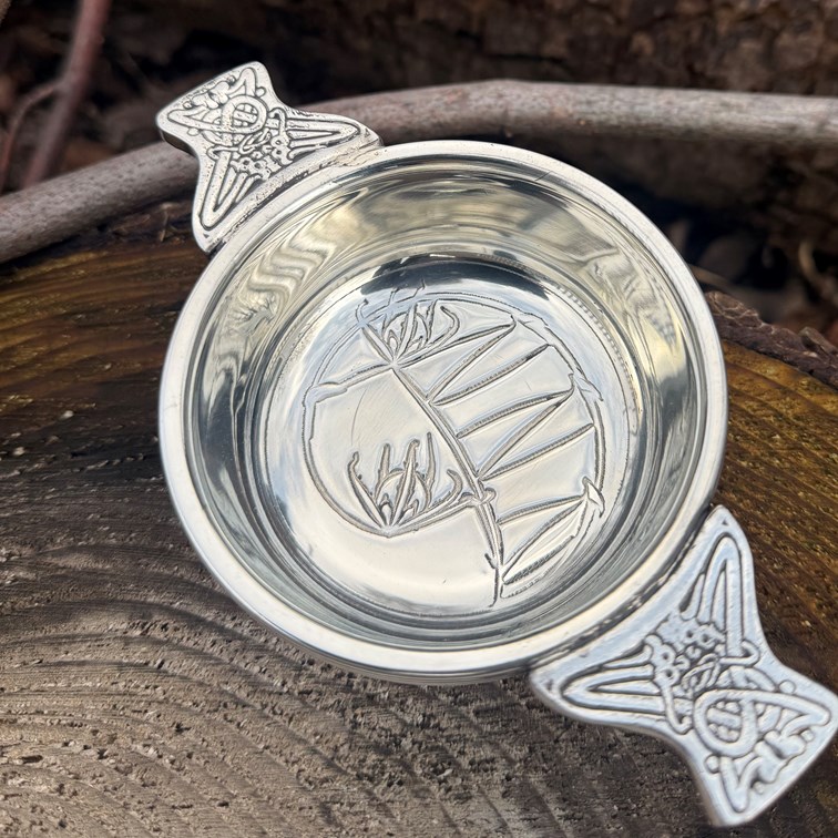 Knox Standard Pewter Quaich Knox Standard Pewter Quaich