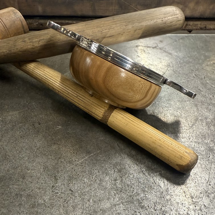 Standard Wood And Pewter Quaich