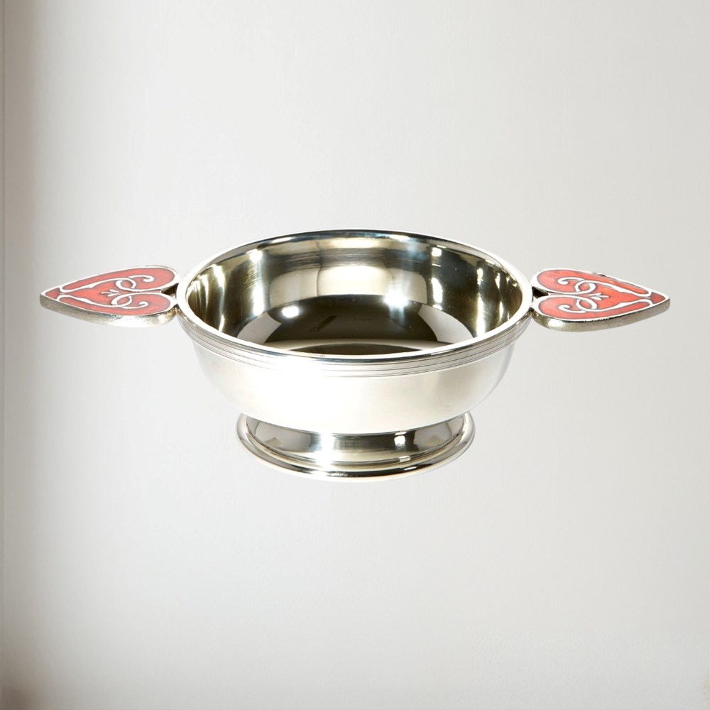 "X" Red Heart Of The Highlands Quaich "X" Red Heart Of The Highlands Quaich