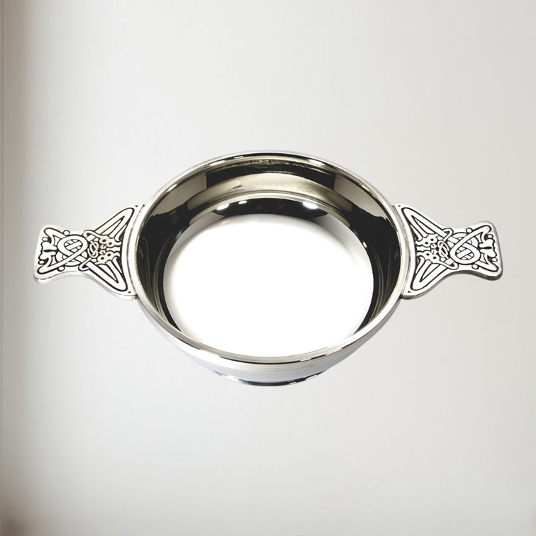 Extra Large Pewter Quaich Extra Large Pewter Quaich