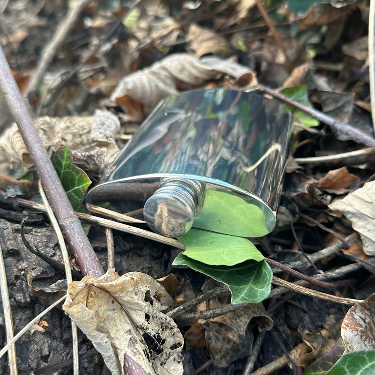 6oz Plain Pewter Kidney Hip Flask 6oz Plain Pewter Kidney Hip Flask