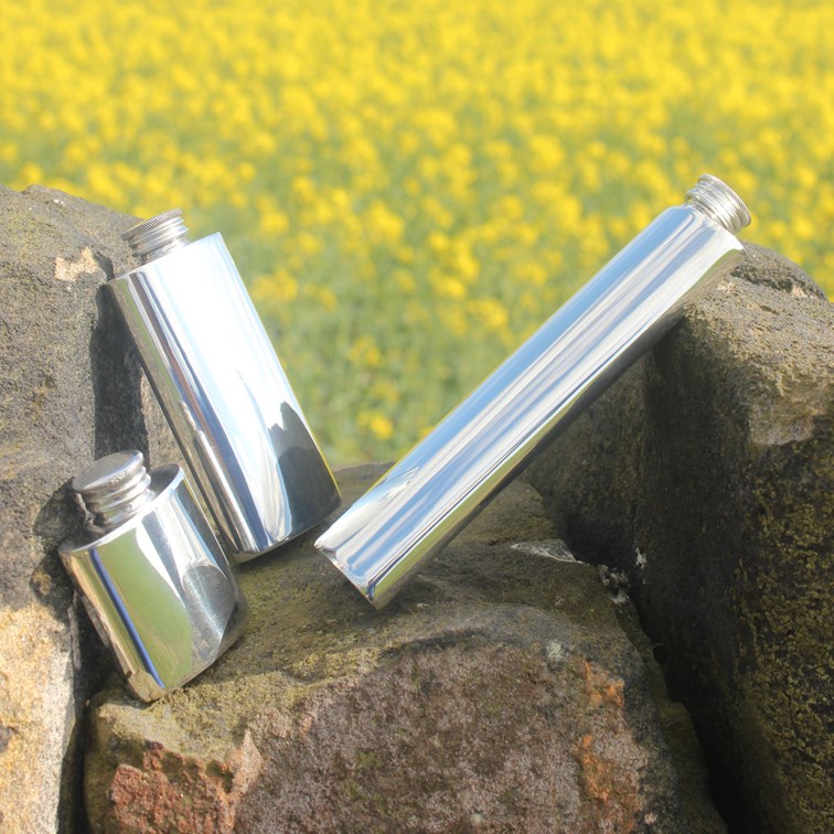 2oz Plain Pewter Purse Flask 2oz Plain Pewter Purse Flask