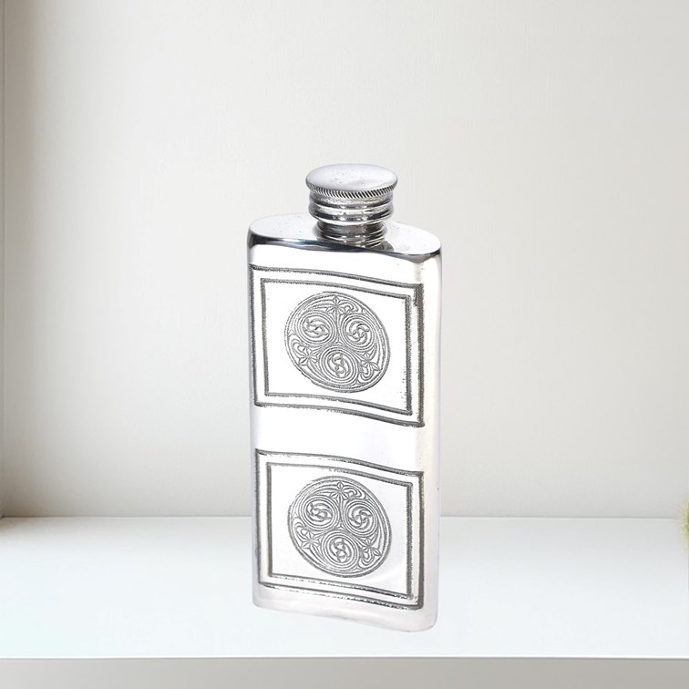 2oz Kells Purse Pewter Purse Flask 2oz Kells Purse Pewter Purse Flask