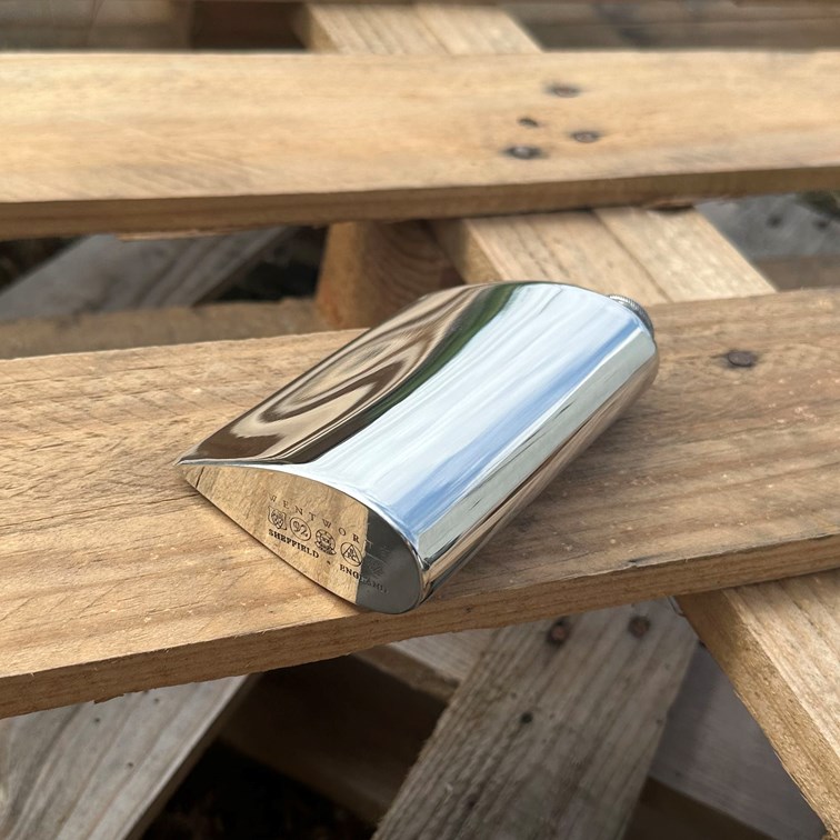 4oz Teardrop Pewter Spirit Flask