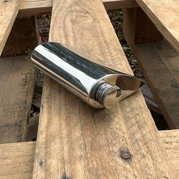 4oz Teardrop Pewter Spirit Flask