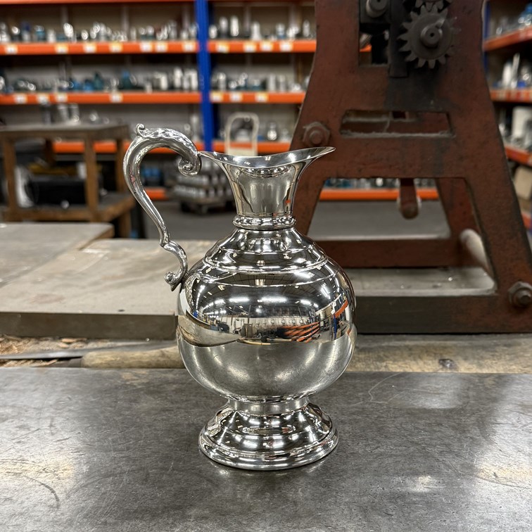 Pewter Grecian Wine Jug