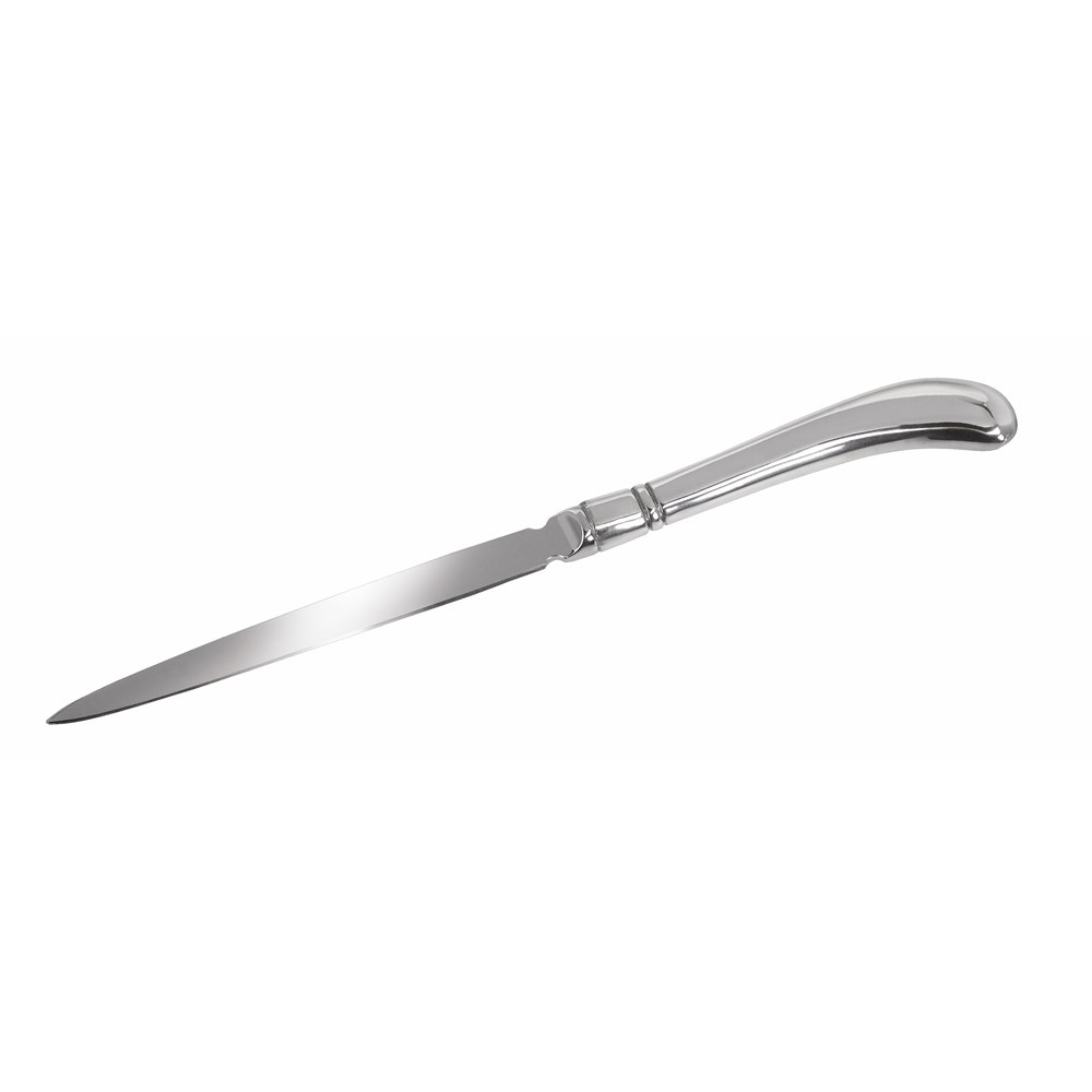 Cast Pewter And Stainless Steel Pistol  Letter Opener
