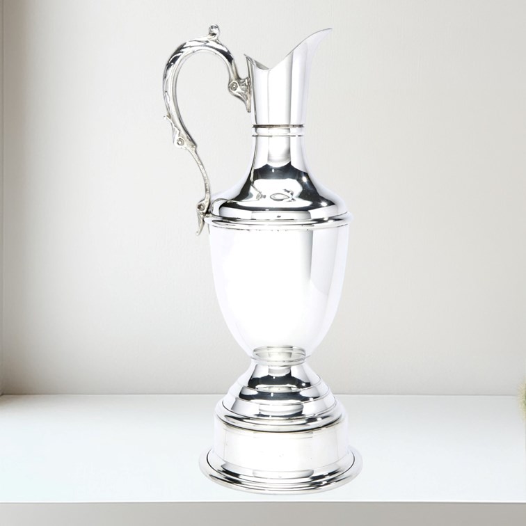 Large Pewter Claret Jug