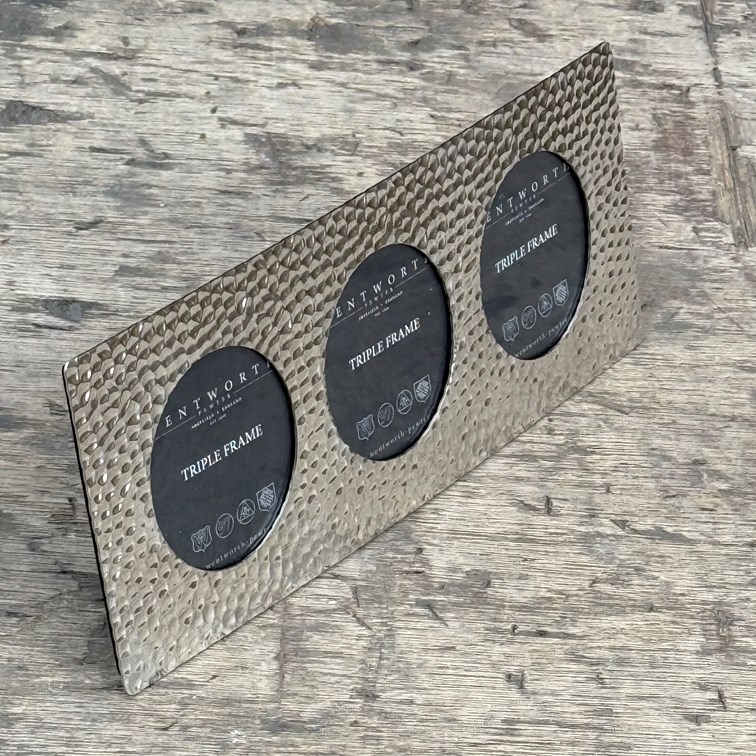 Triple Hammered Pewter Frame Triple Hammered Pewter Frame