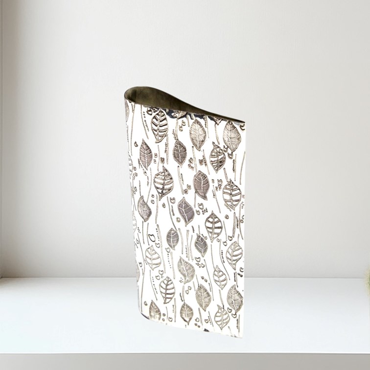 Leaf Pewter Budvase Leaf Pewter Budvase