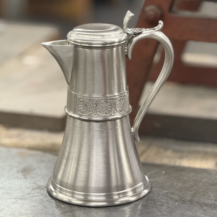 Medieval Antique Finish Pewter Flagon