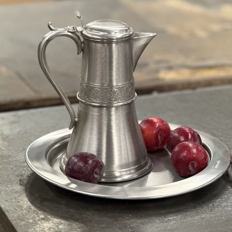 Pewter Medieval Antique Finish Charger