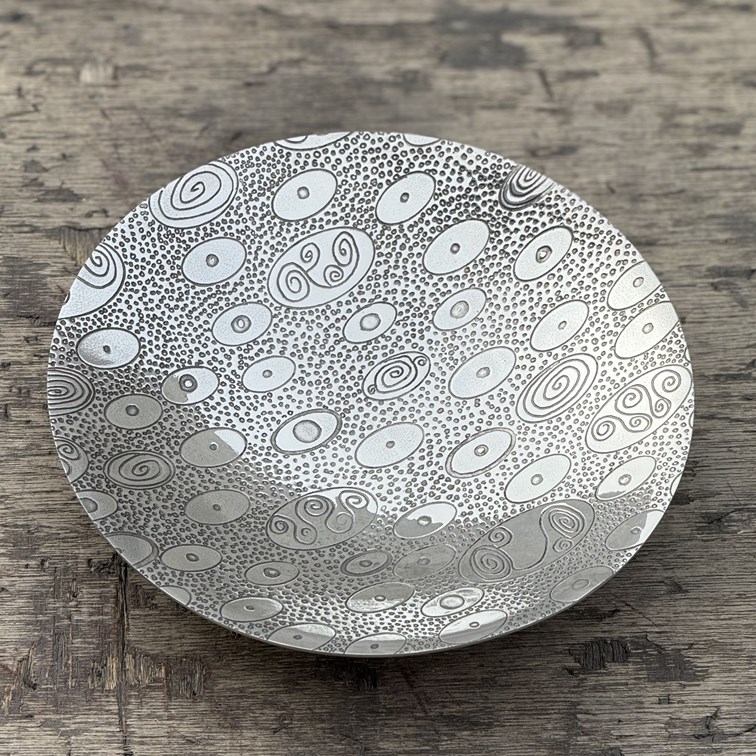 Ovals Pewter Bowl Ovals Pewter Bowl