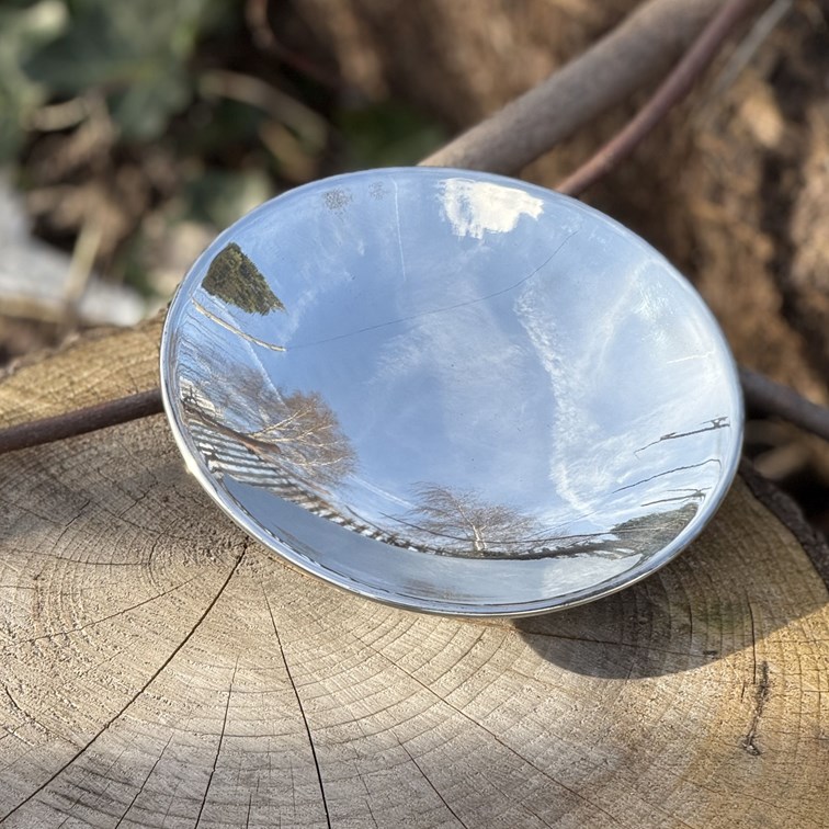 Plain Pewter Bowl