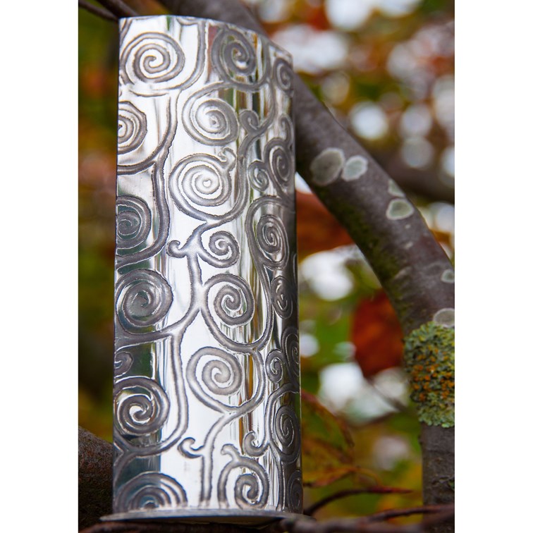 Tree Of Life Pewter Budvase