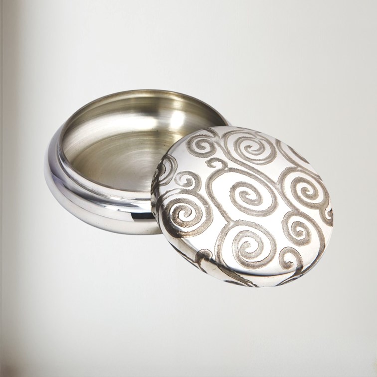 Tree Of Life Pewter Trinket Box Tree Of Life Pewter Trinket Box